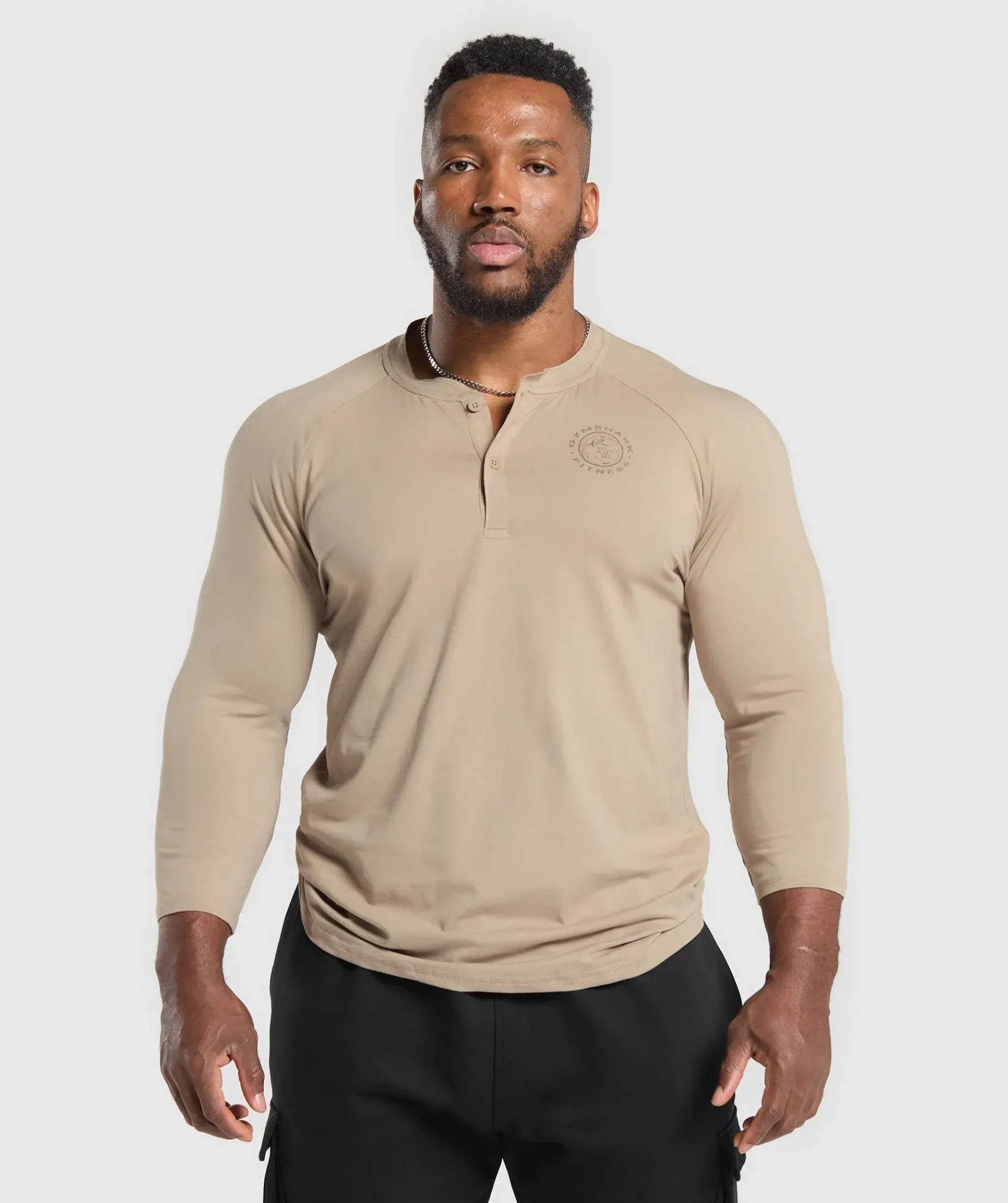 Heren Gymshark T-shirts*Legacy Henley