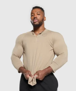 Heren Gymshark T-shirts*Legacy Henley