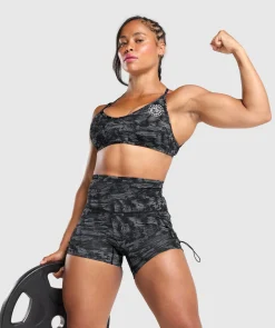 DAMES Gymshark Shorts*Legacy Logo Tight Shorts