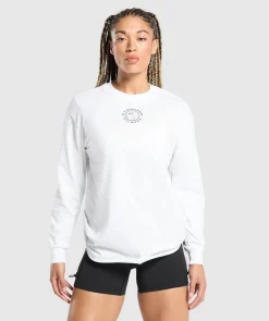 DAMES Gymshark Bedekkende Sportkleding|T-shirts*Legacy Oversized Long Sleeve Top