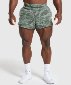 Heren Gymshark Shorts*Legacy Printed 4" Shorts