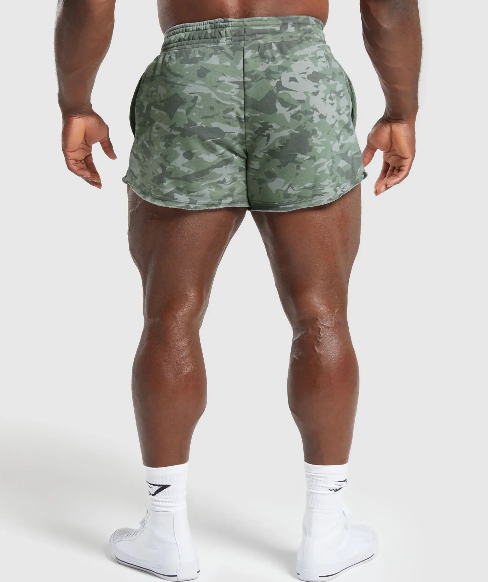 Heren Gymshark Shorts*Legacy Printed 4" Shorts