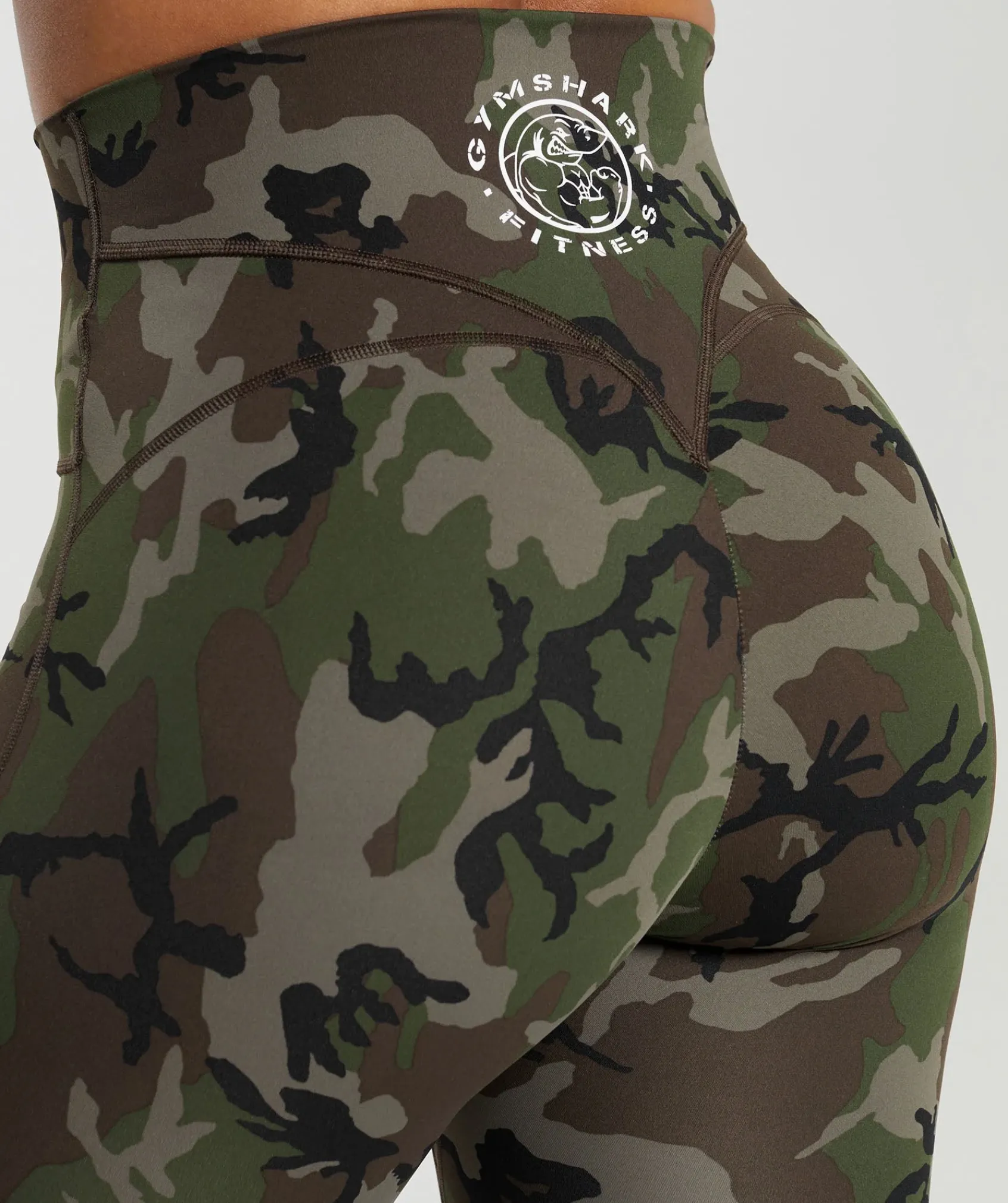 DAMES Gymshark Leggings|Scrunch Bum Leggings*Legacy Printed Regular Leggings