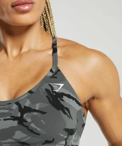 DAMES Gymshark Sport-bh's*Legacy Printed Sports Bra