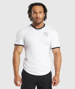 Heren Gymshark T-shirts*Legacy Ringer T-Shirt