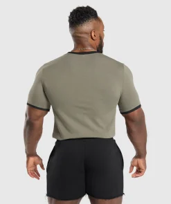 Heren Gymshark T-shirts*Legacy Ringer T-Shirt