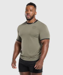 Heren Gymshark T-shirts*Legacy Ringer T-Shirt