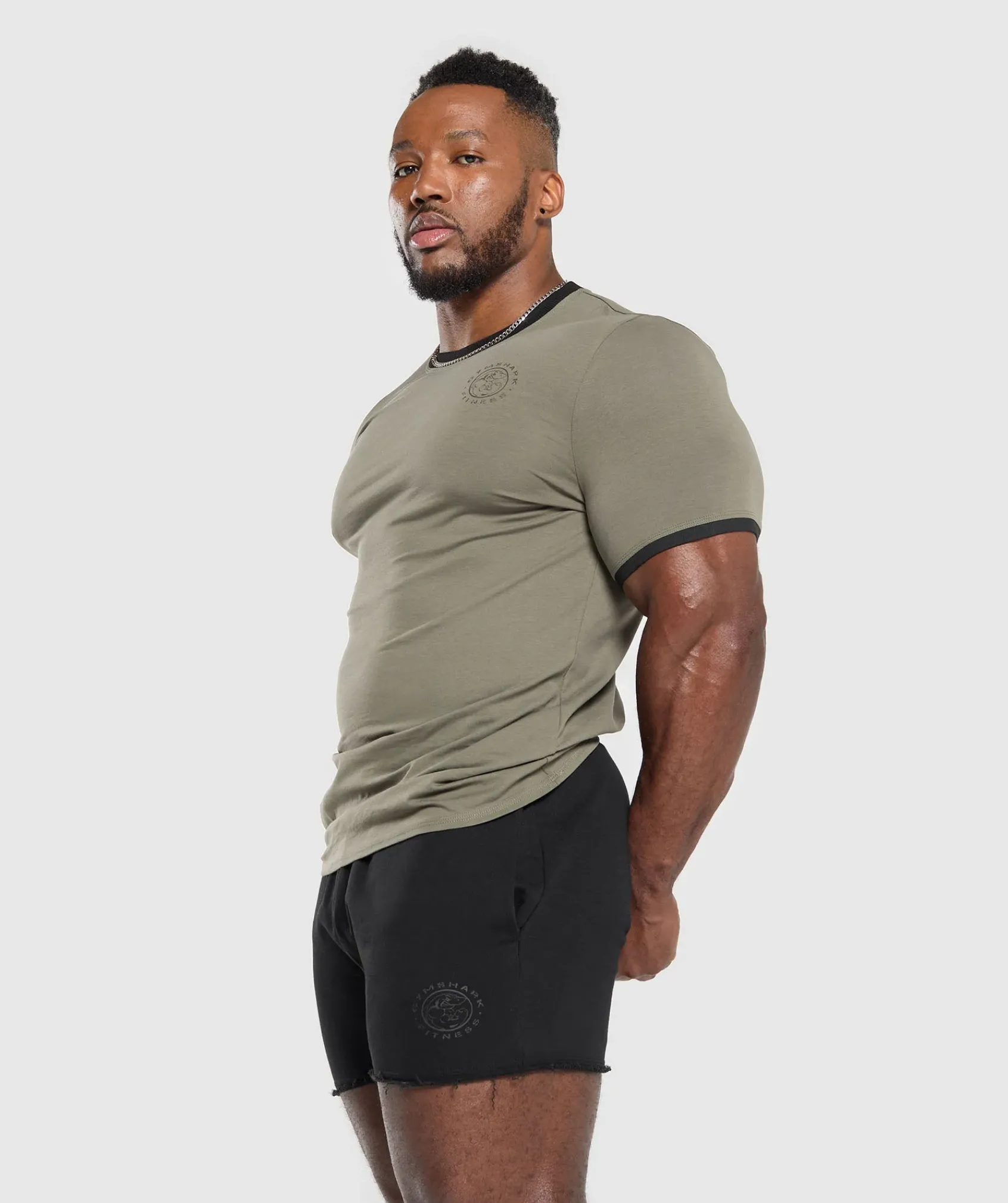 Heren Gymshark T-shirts*Legacy Ringer T-Shirt