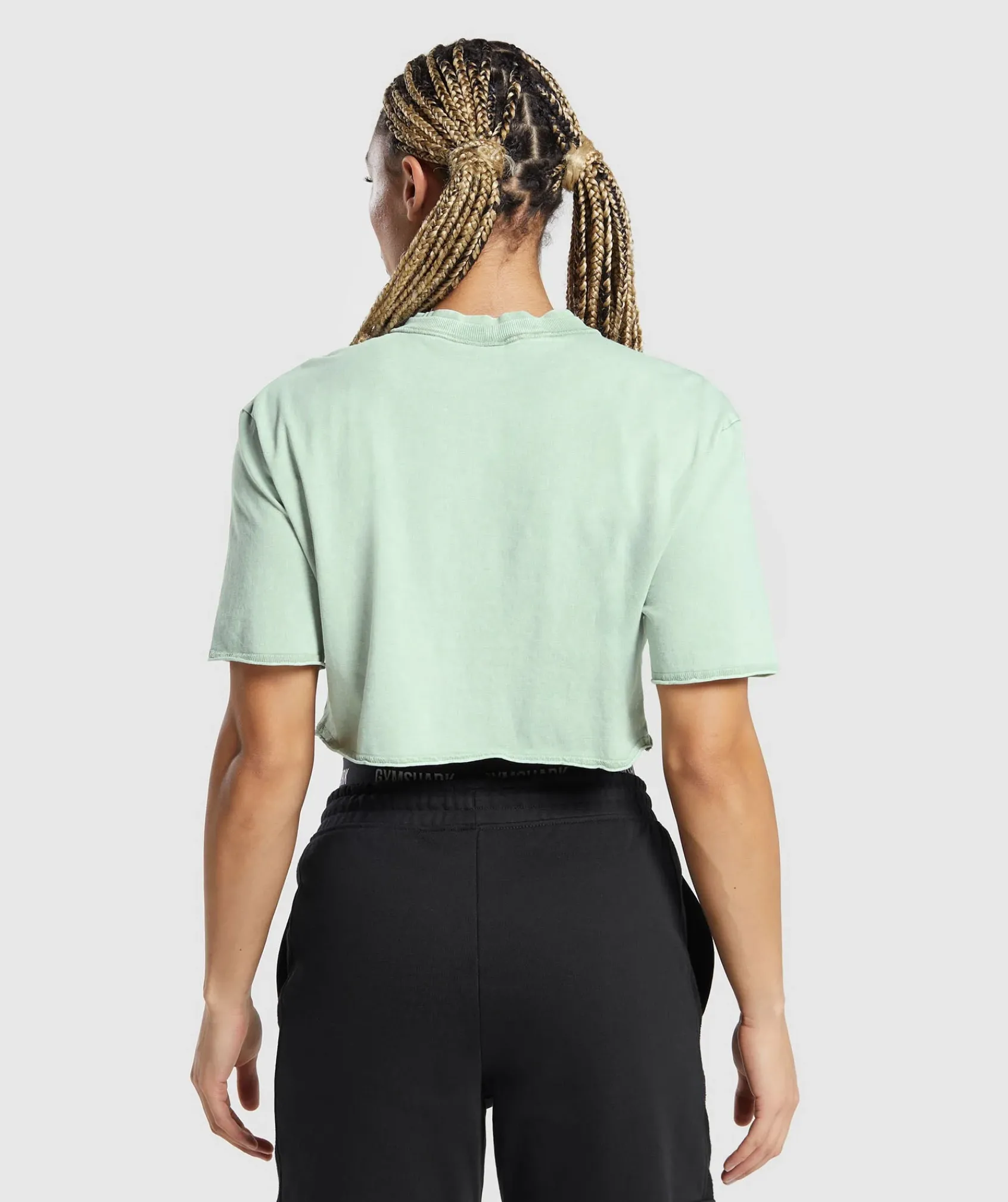 DAMES Gymshark Croptops|T-shirts*Legacy Washed Crop Top