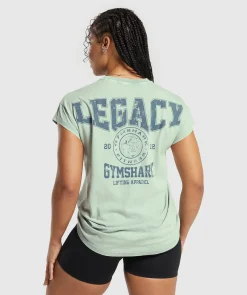 DAMES Gymshark T-shirts*Legacy Washed Oversized T-Shirt