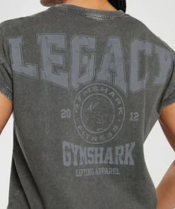 DAMES Gymshark T-shirts*Legacy Washed Oversized T-Shirt