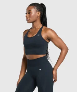 DAMES Gymshark Croptops|Tanktops*Lift Seamless Midi Tank With Shelf
