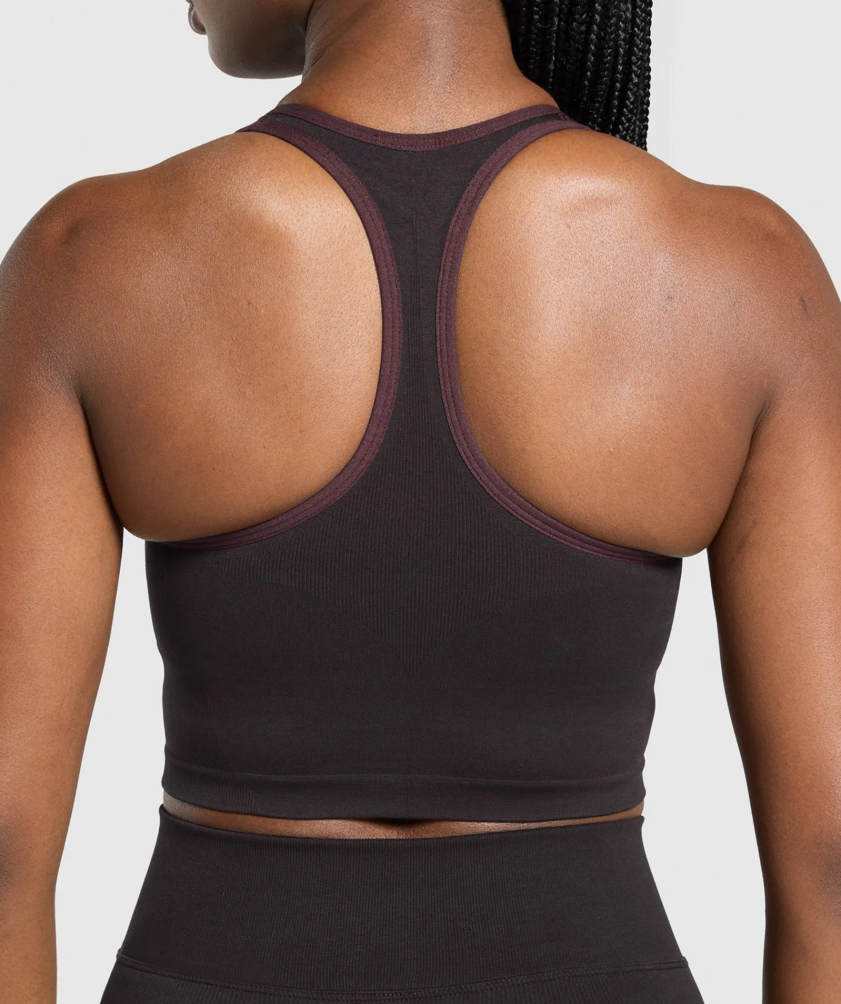 DAMES Gymshark Croptops|Tanktops*Lift Seamless Midi Tank With Shelf