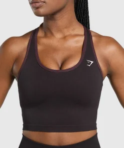 DAMES Gymshark Croptops|Tanktops*Lift Seamless Midi Tank With Shelf