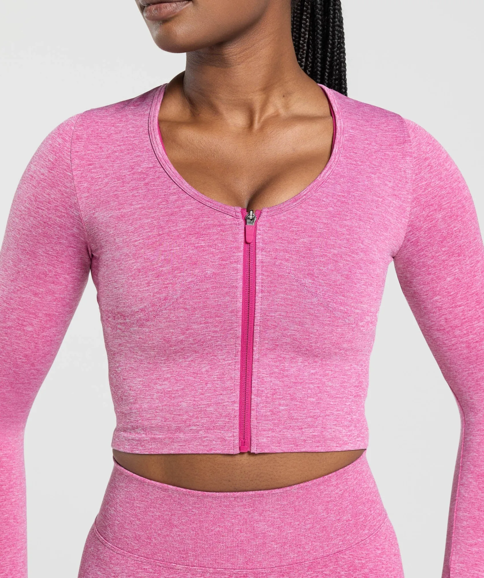 DAMES Gymshark Sportjacks*Lift Seamless Zip Up Jacket