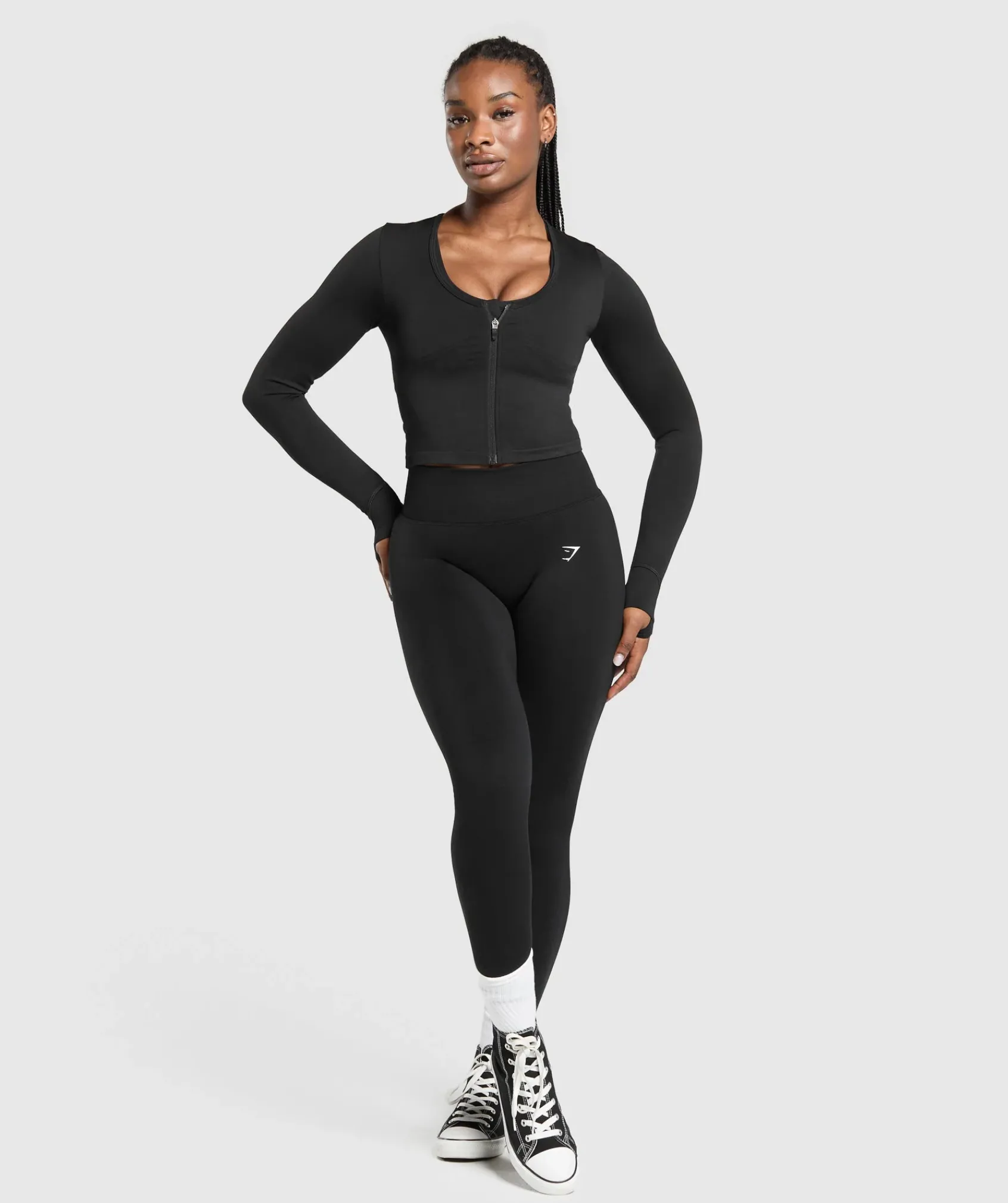 DAMES Gymshark Sportjacks*Lift Seamless Zip Up Jacket