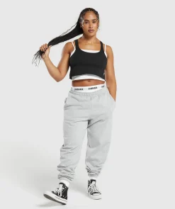 DAMES Gymshark Croptops|Tanktops*Lifting 2 In 1 Crop Tank