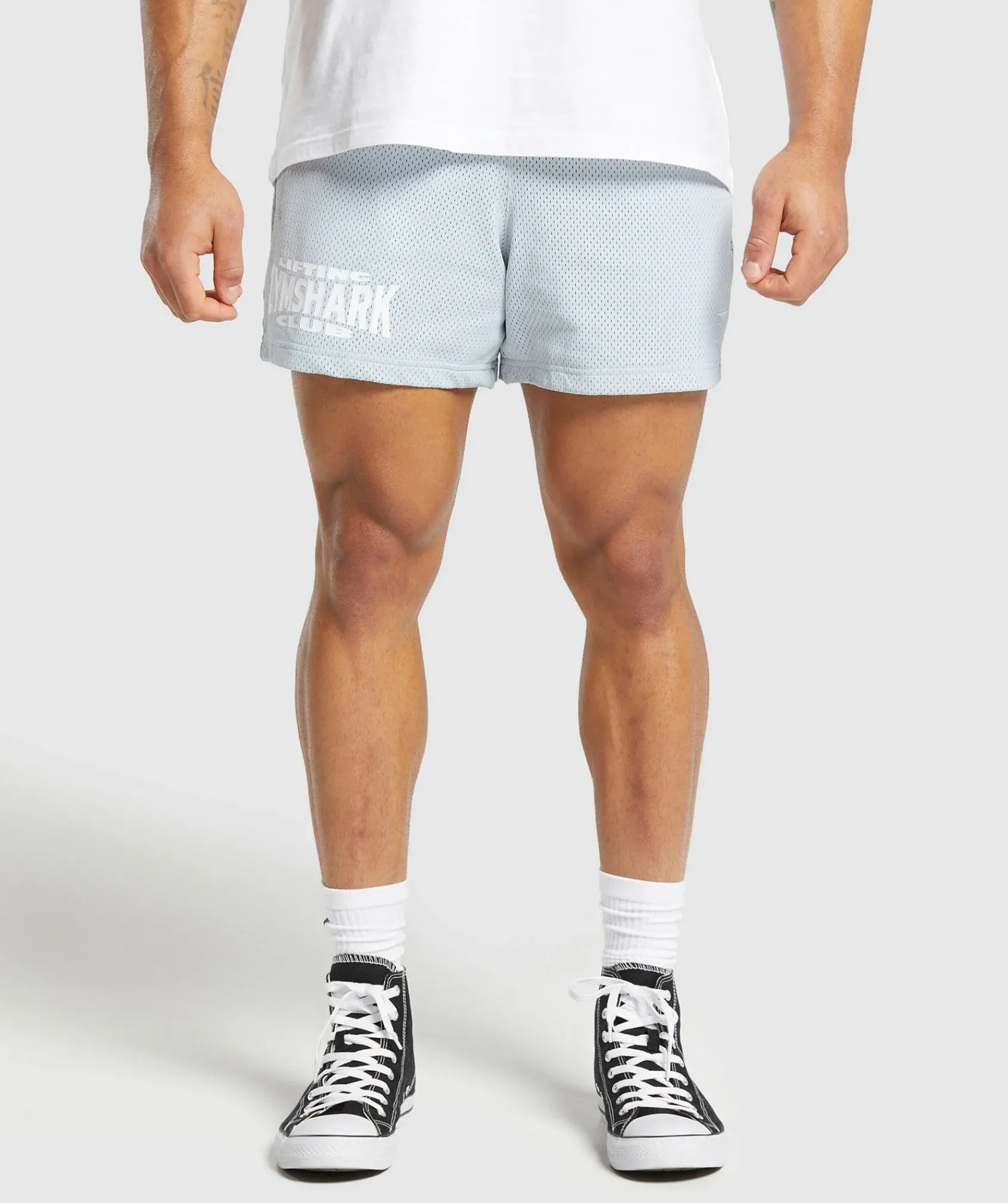 Heren Gymshark Shorts*Lifting Club Mesh 5" Shorts