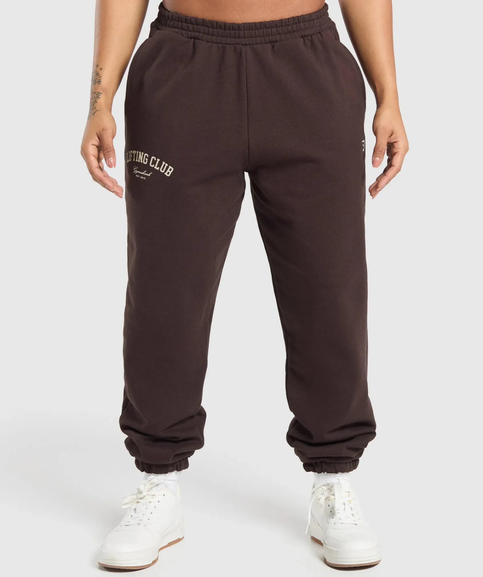 DAMES Gymshark Bedekkende Sportkleding|Joggingbroeken*Lifting Club Oversized Joggers