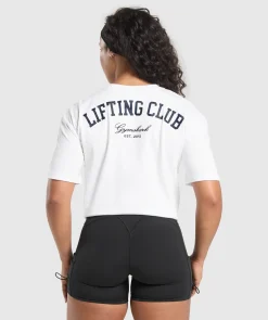 DAMES Gymshark Bedekkende Sportkleding*Lifting Club Oversized T-Shirt