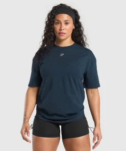 DAMES Gymshark Bedekkende Sportkleding*Lifting Club Oversized T-Shirt