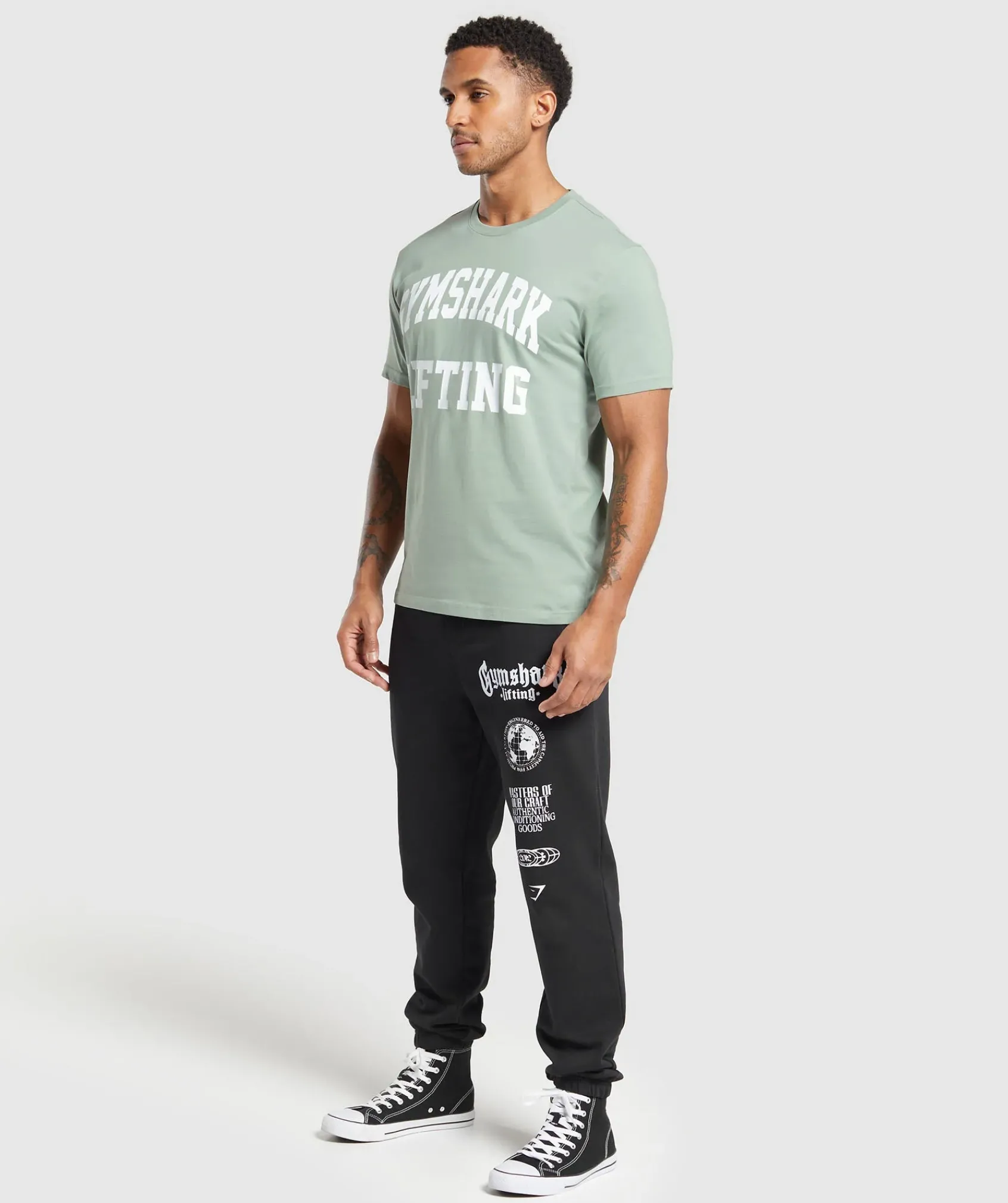 Heren Gymshark T-shirts*Lifting Club T-Shirt