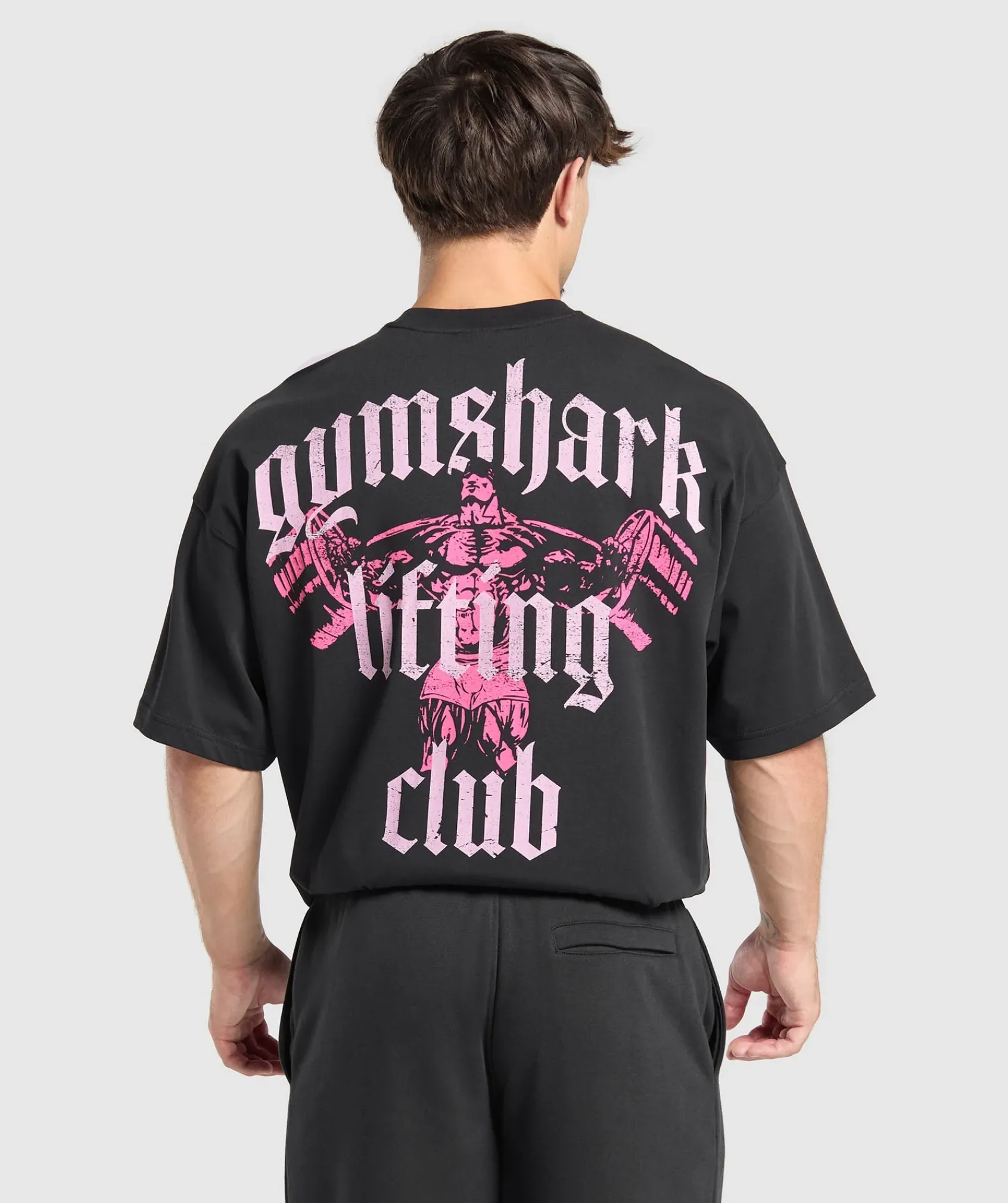Heren Gymshark T-shirts*Lifting Club T-Shirt
