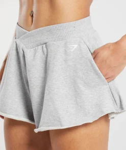 DAMES Gymshark Shorts*Lifting Crossover Cotton Shorts