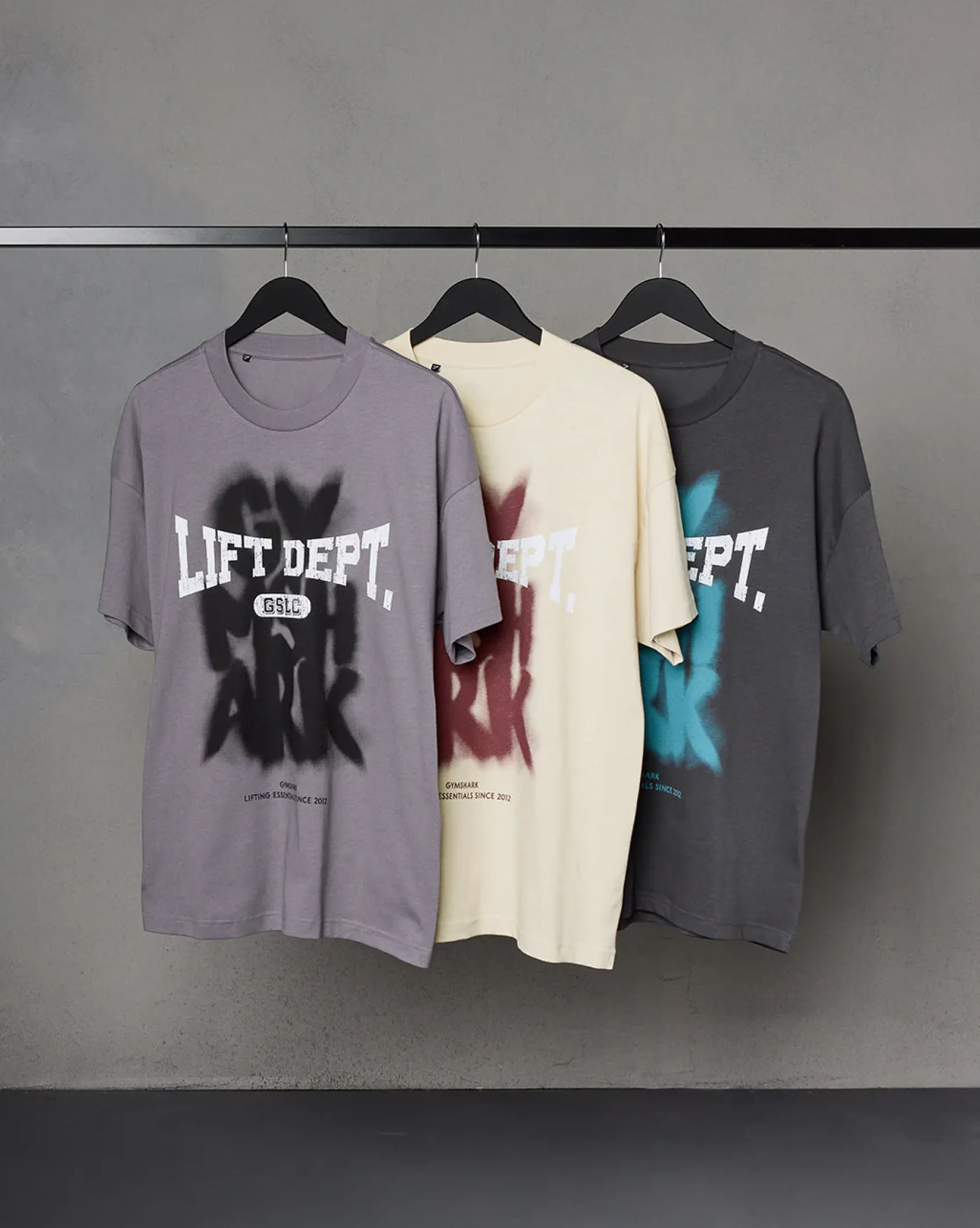 Heren Gymshark T-shirts*Lifting Dept Graffiti T-Shirt