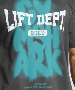 Heren Gymshark T-shirts*Lifting Dept Graffiti T-Shirt