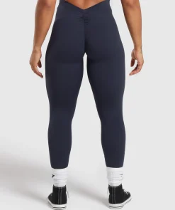 DAMES Gymshark Leggings|Leggings Met Zakken*Lifting Dipped Waistband Leggings