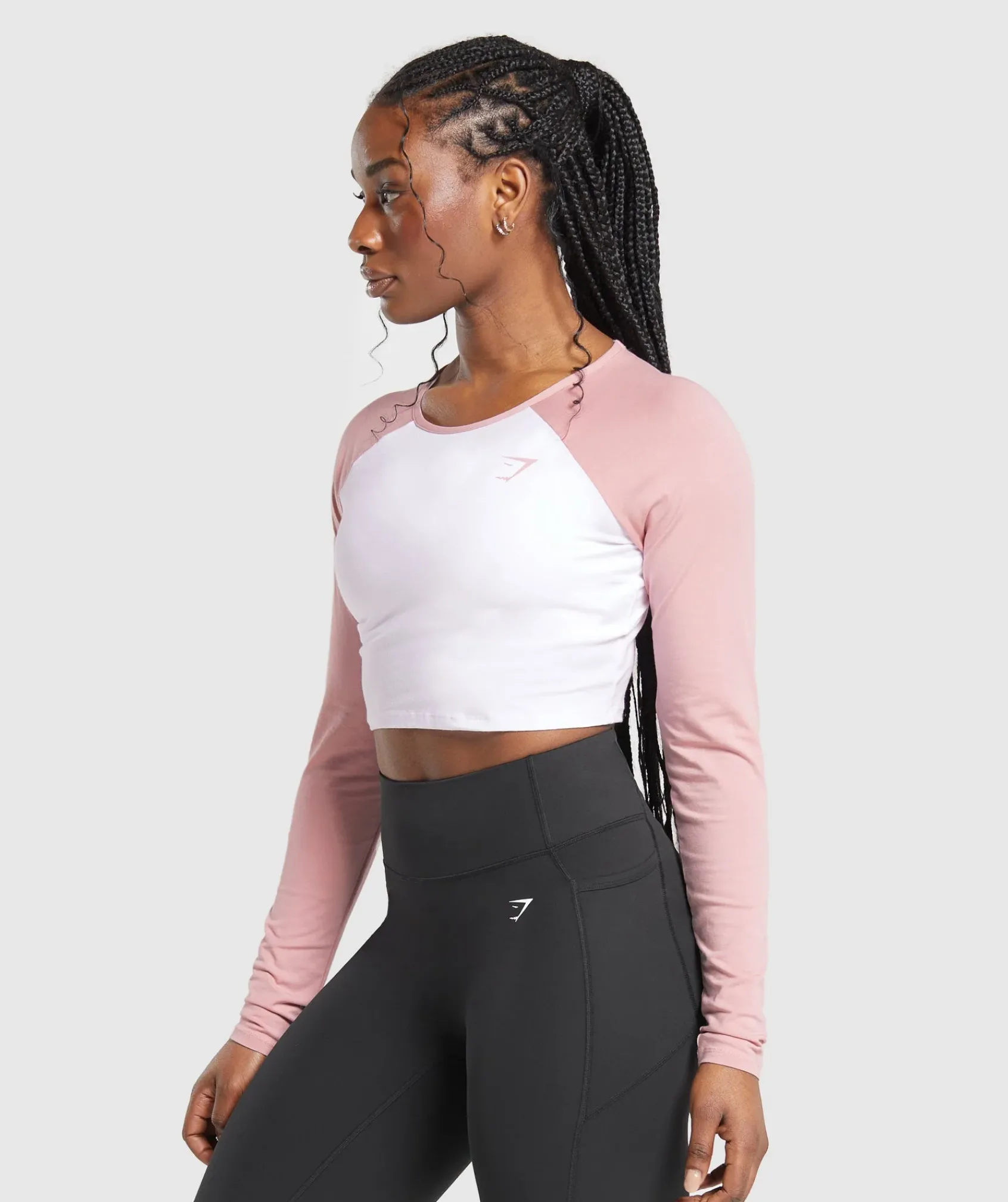 DAMES Gymshark Croptops|T-shirts*Lifting Essential Long Sleeve Crop Top