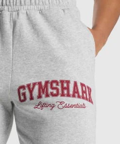 DAMES Gymshark Joggingbroeken*Lifting Essentials Graphic Brushed Oversized Joggers