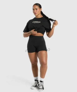 DAMES Gymshark T-shirts*Lifting Essentials Graphic Oversized T-Shirt