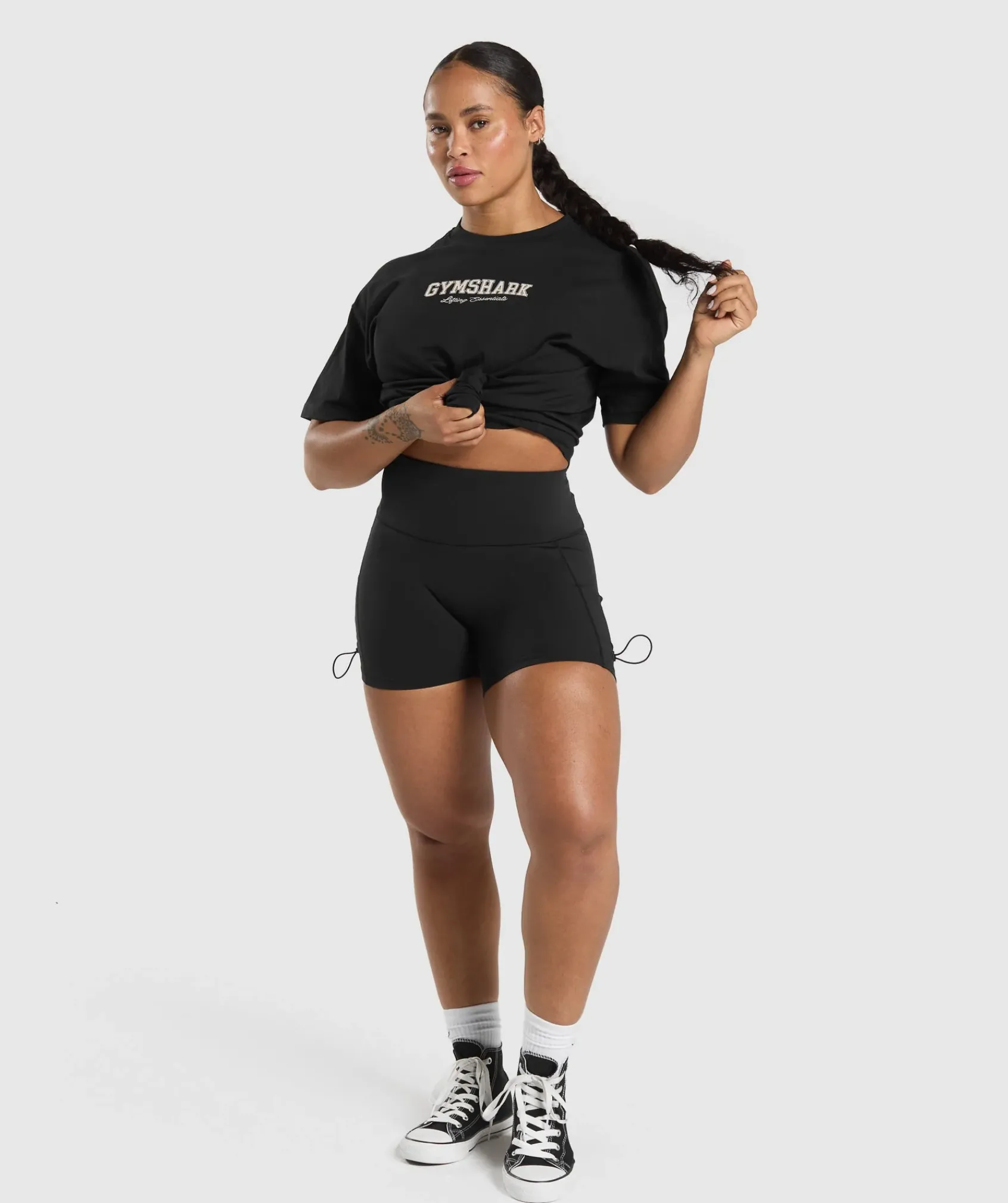 DAMES Gymshark T-shirts*Lifting Essentials Graphic Oversized T-Shirt