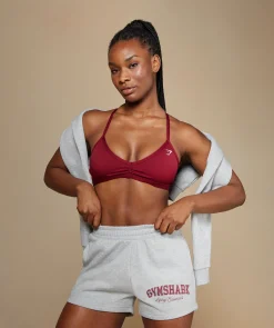 DAMES Gymshark Shorts*Lifting Essentials Graphic Brushed 4' Shorts