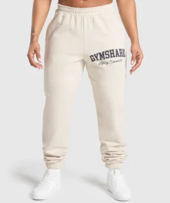 DAMES Gymshark Joggingbroeken*Lifting Essentials Graphic Brushed Oversized Joggers