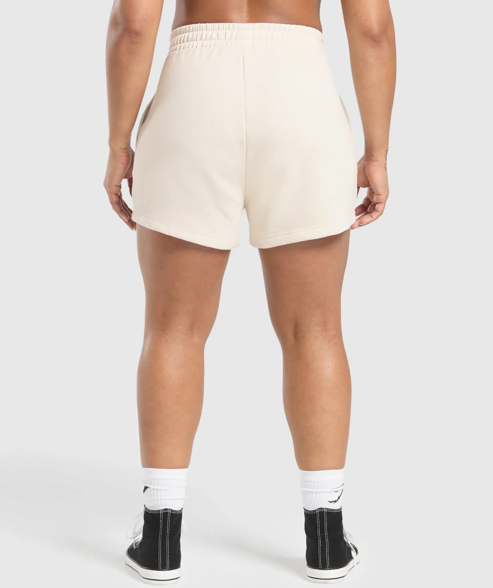 DAMES Gymshark Shorts*Lifting Essentials Graphic Brushed 4' Shorts