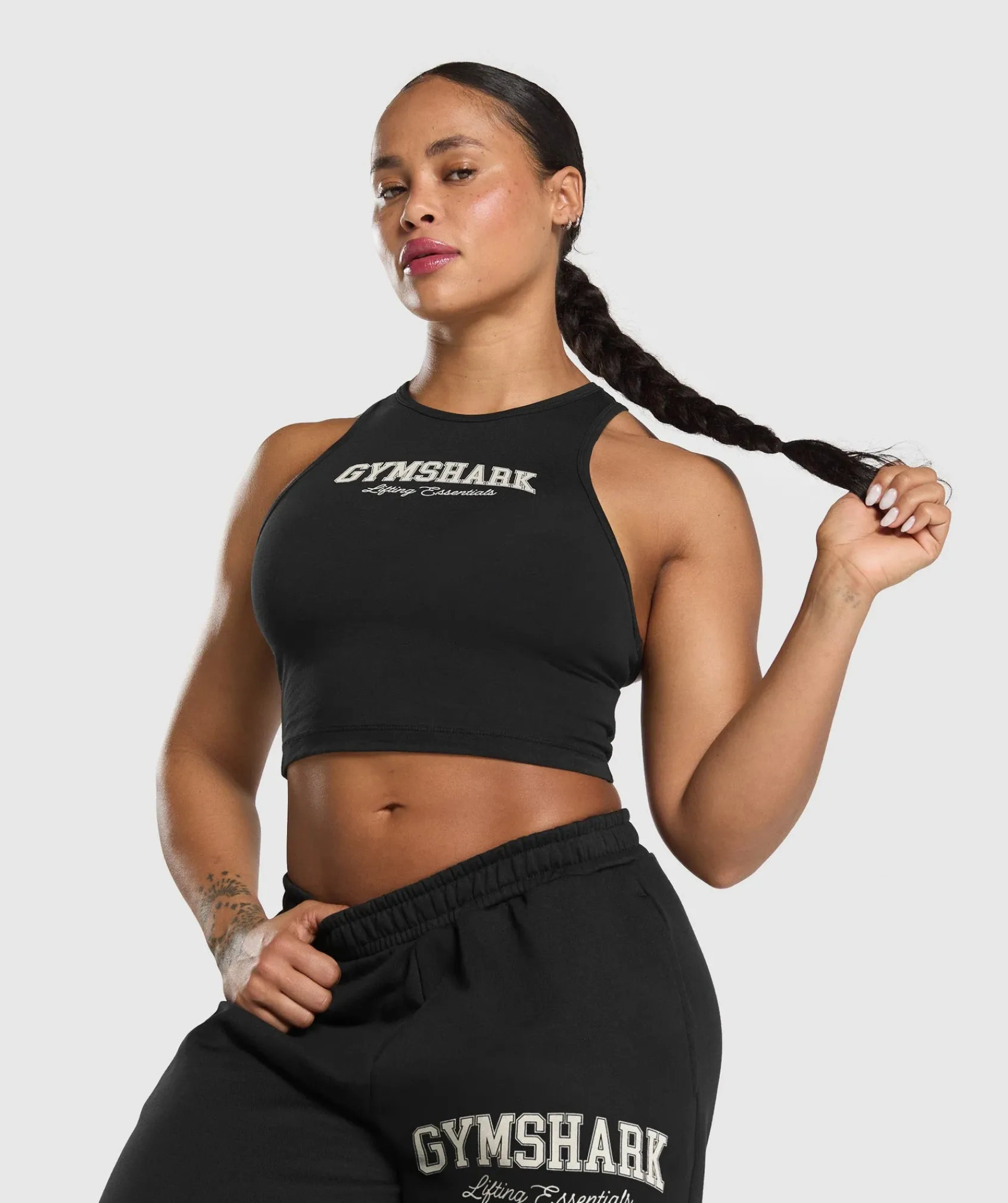 DAMES Gymshark Croptops|Tanktops*Lifting Essentials Graphic Tank