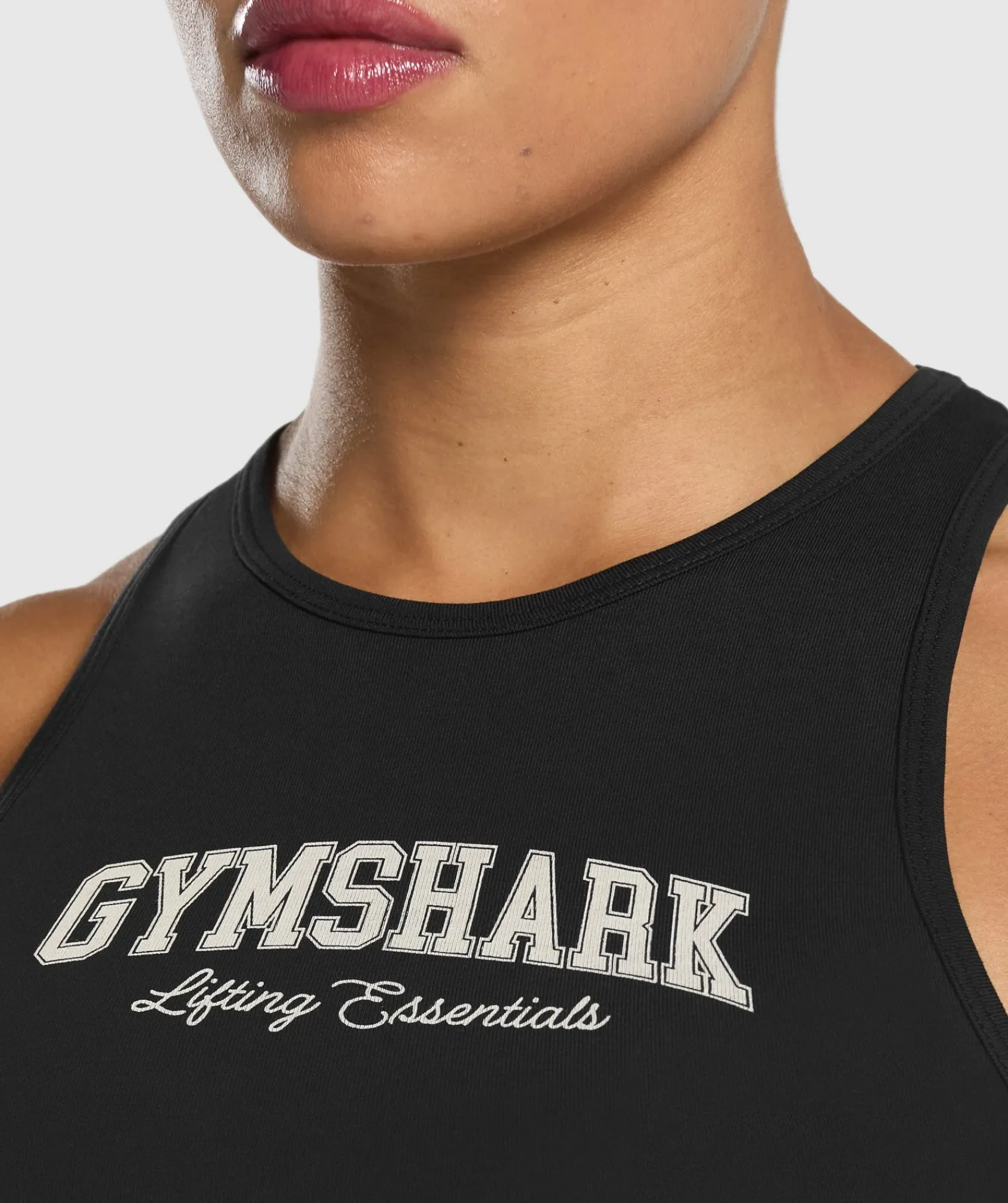 DAMES Gymshark Croptops|Tanktops*Lifting Essentials Graphic Tank