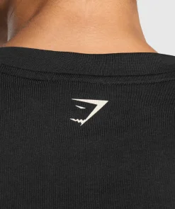 DAMES Gymshark T-shirts*Lifting Essentials Graphic Long Sleeve Top