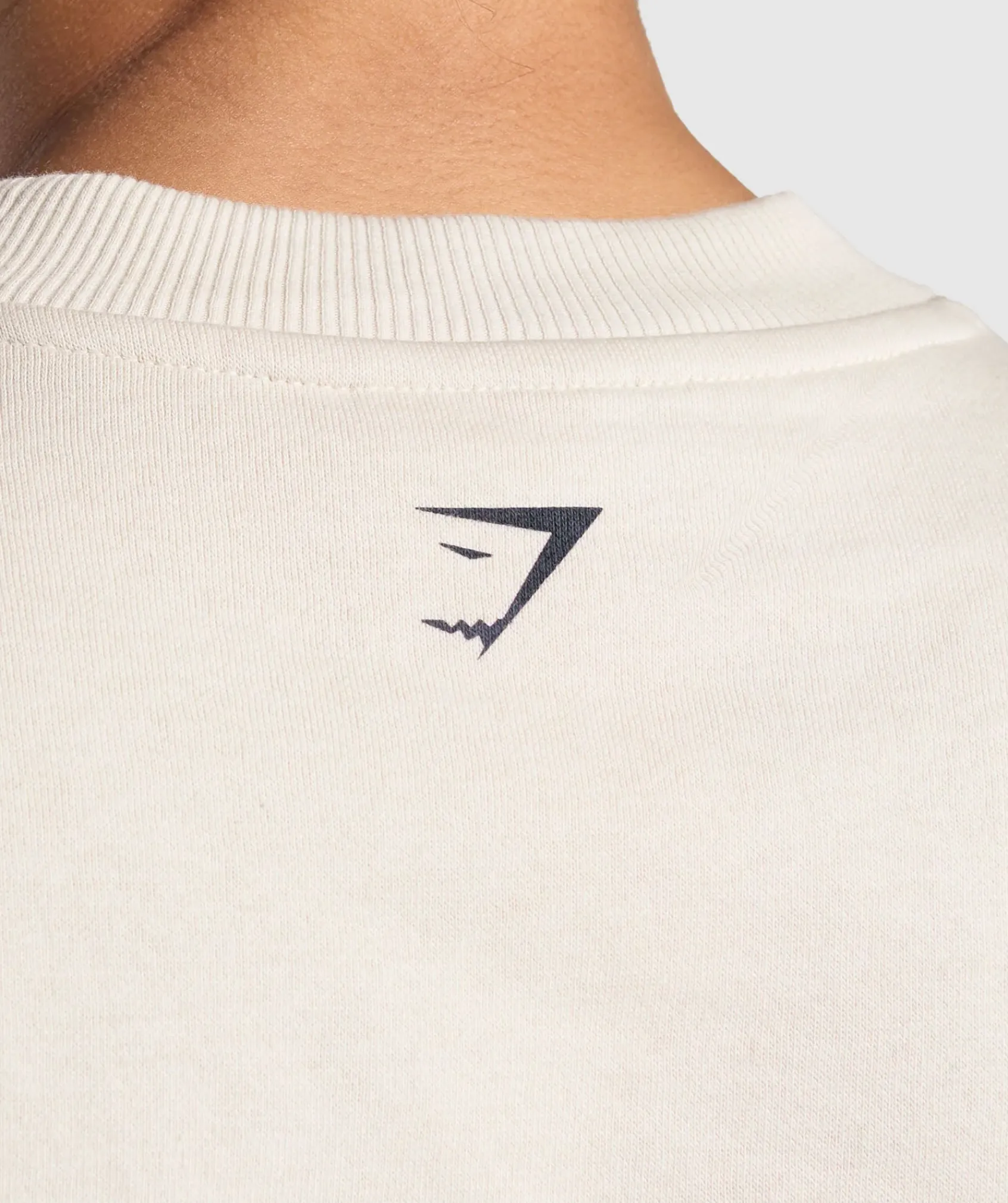 DAMES Gymshark Hoodies & Truien*Lifting Essentials Graphic Brushed Oversized Sweatshirt
