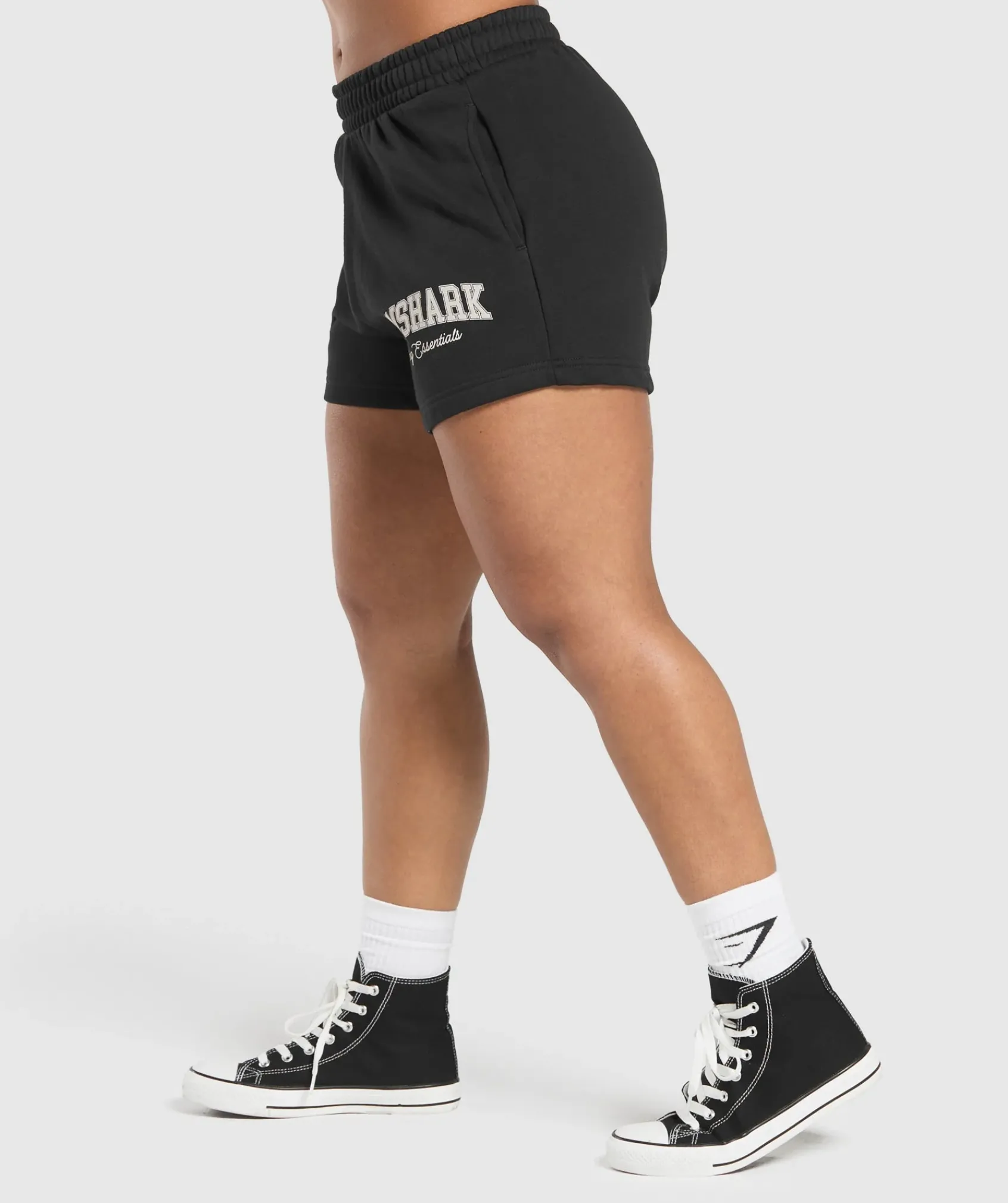 DAMES Gymshark Shorts*Lifting Essentials Graphic Brushed 4' Shorts