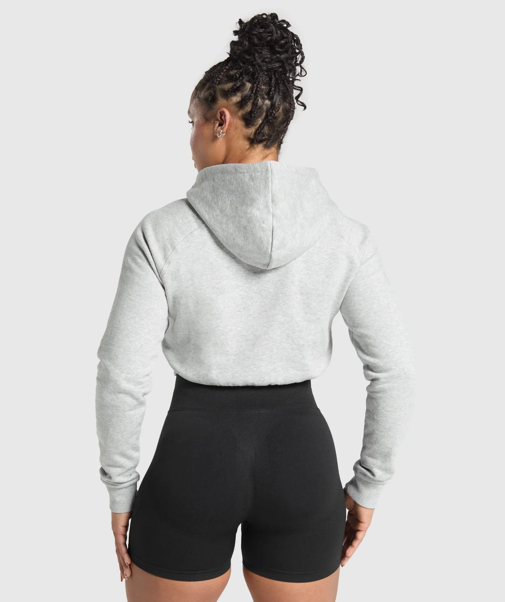 DAMES Gymshark Hoodies & Truien*Lifting Essentials Graphic Cropped Hoodie