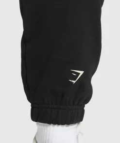 DAMES Gymshark Joggingbroeken*Lifting Essentials Graphic Brushed Oversized Joggers