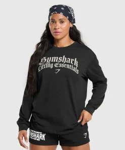 DAMES Gymshark Bedekkende Sportkleding|T-shirts*Lifting Essentials Long Sleeve Top