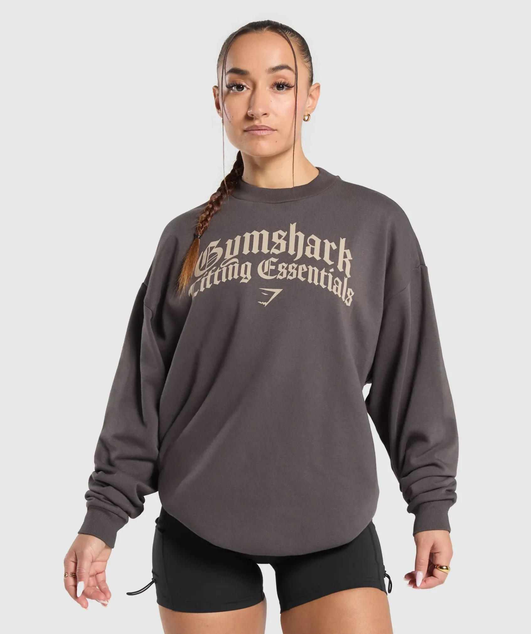 DAMES Gymshark Hoodies & Truien*Lifting Essentials Oversized Sweatshirt