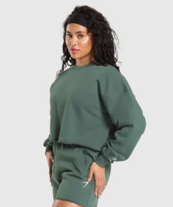 DAMES Gymshark Hoodies & Truien*Lifting Graphic Midi Sweatshirt