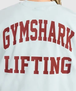 DAMES Gymshark T-shirts*Lifting Graphic Oversized Baggy T- Shirt