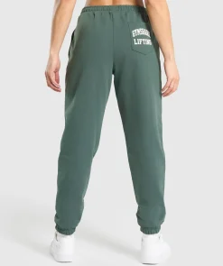 DAMES Gymshark Joggingbroeken*Lifting Graphic Oversized Joggers
